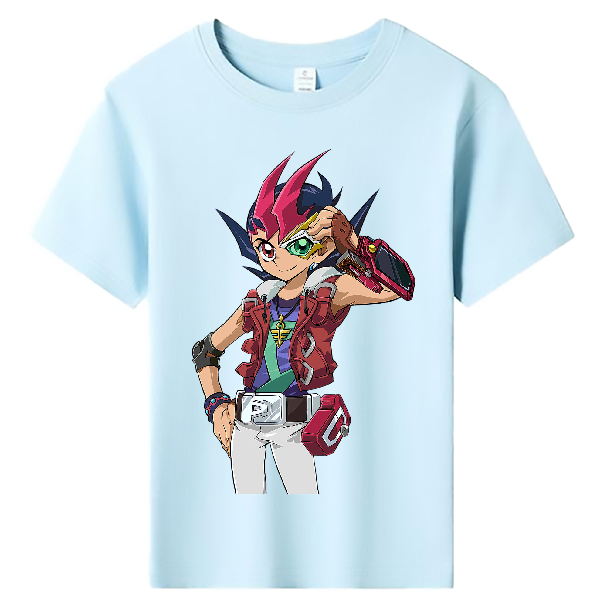（画像用） 遊☆戯☆王 Yu-Gi-Oh! 綿100％キッズTシャツ（フロントプリント）